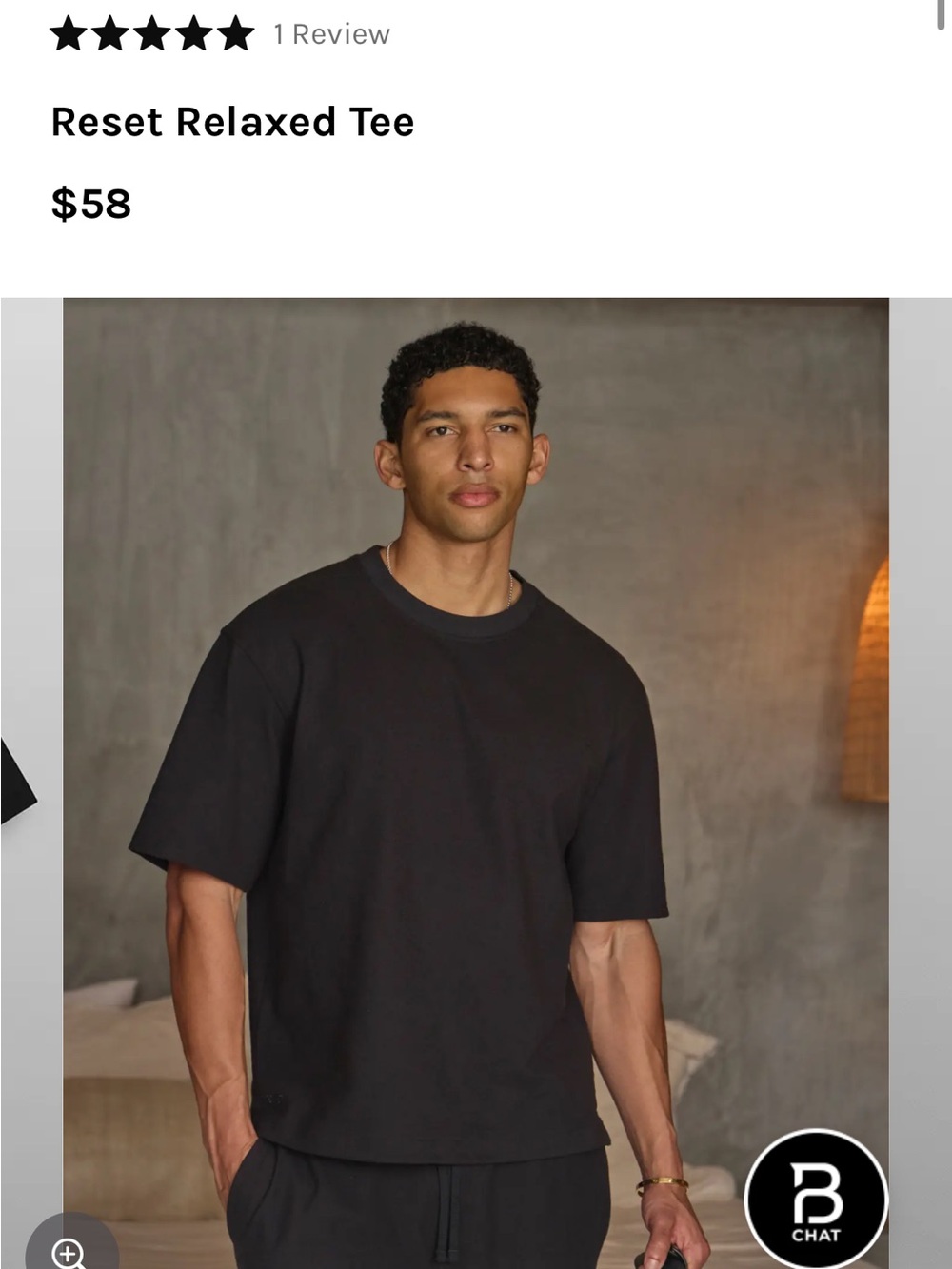 BYLT Basics Reset Relaxed Tee